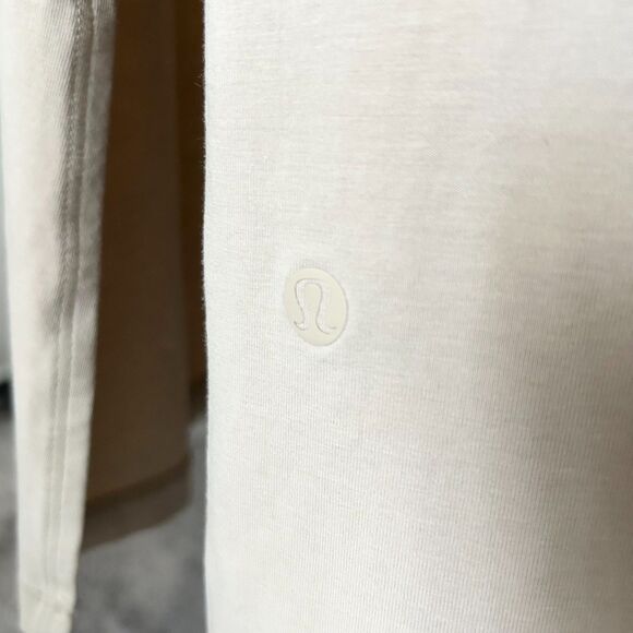 Lululemon All Yours Tank Midi Dress in Trench Tan Pima Cotton Size 6 - Picture 4 of 6